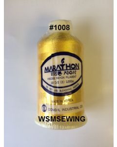 (#1008) Light Yellow Standard Embroidery Thread