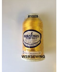 (#1009)  Medium Yellow Standard Embroidery Thread