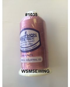 (#1035) Medium Rose Pink Standard Embroidery Thread