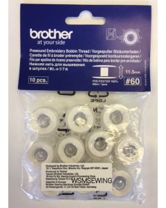 Brother Prewound Embroidery Bobbin Thread (For Combination Machines)