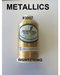 (#3007) Rich Gold Metallic Embroidery Thread