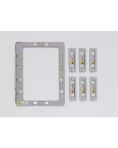 Magnetic Embroidery Frame 4" x 7" for Clip-On Frame Machines