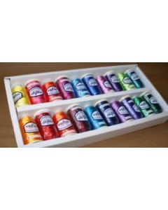 Pack of 20 Brights Embroidery Threads