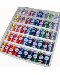 Pack of 50 Popular Embroidery Threads