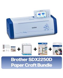 Brother ScanNCut SDX2250D + Paper Craft Bundle