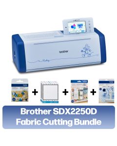 Brother ScanNCut SDX2250D + Fabric Cutting Bundle