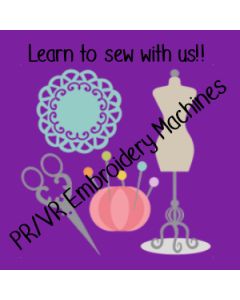 PR/VR Embroidery Machine Tuition