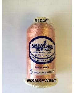 (#1040) Light Apricot Standard Embroidery Thread
