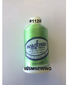 (#1120) Lime Green Standard Embroidery Thread