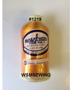 (#1219) Golden Yellow Standard Embroidery Thread