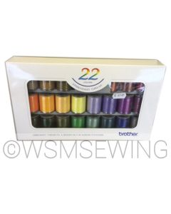 Brother 22 Satin Embroidery Thread Set
