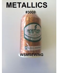 (#3008) Copper Metallic Embroidery Thread