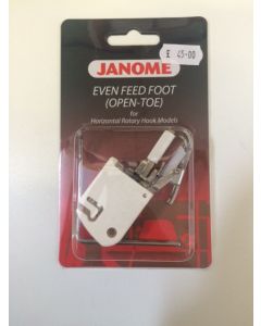 Janome Even Feed Foot (Open Toe)