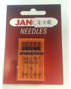 Janome Red Tipped Needles Size 14