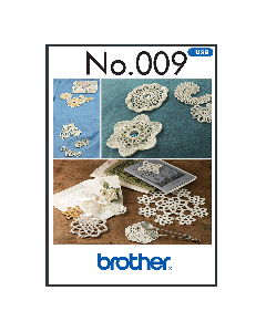 Brother Crochet Style Embroidery Collection BLECUSB9