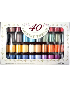 Brother Country 40 Thread Set
