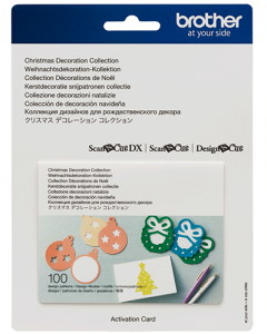 Brother ScanNCut Christmas Decoration Collection CACDCP01